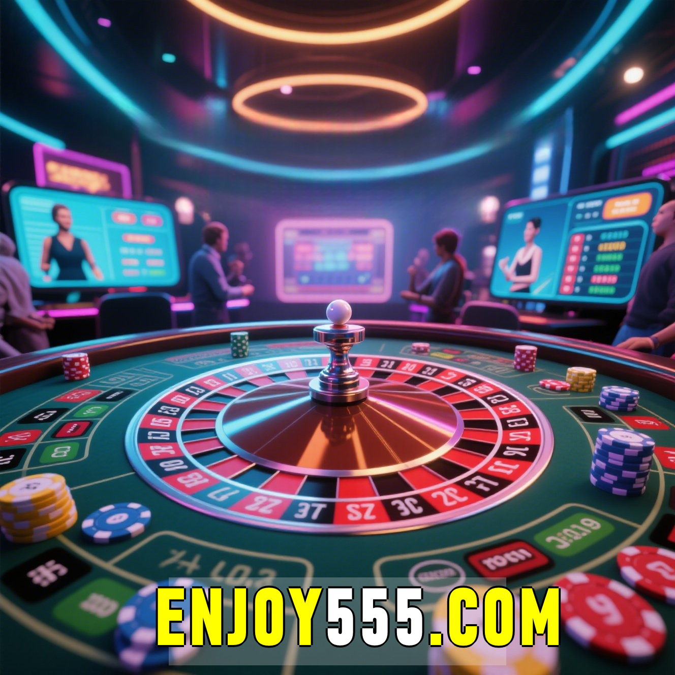 enjoy555 - O Melhor Cassino Online com Dealers ao Vivo, Roleta e Blackjack no Brasil